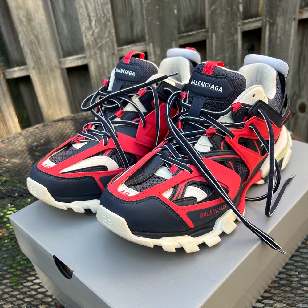 BALENCIAGA LED track sneakers
